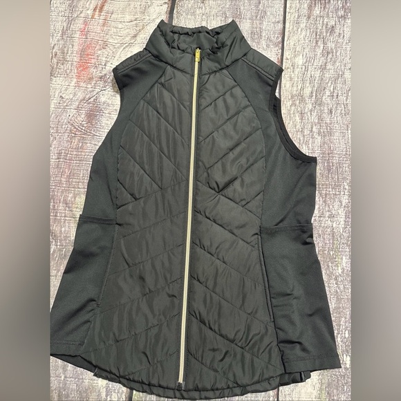 Maurices Black Zip Up Vest Size M - Picture 1 of 9